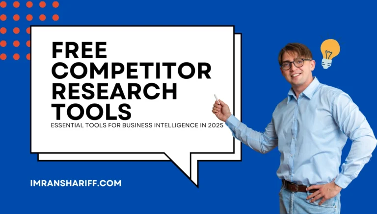 Free competitor research tools